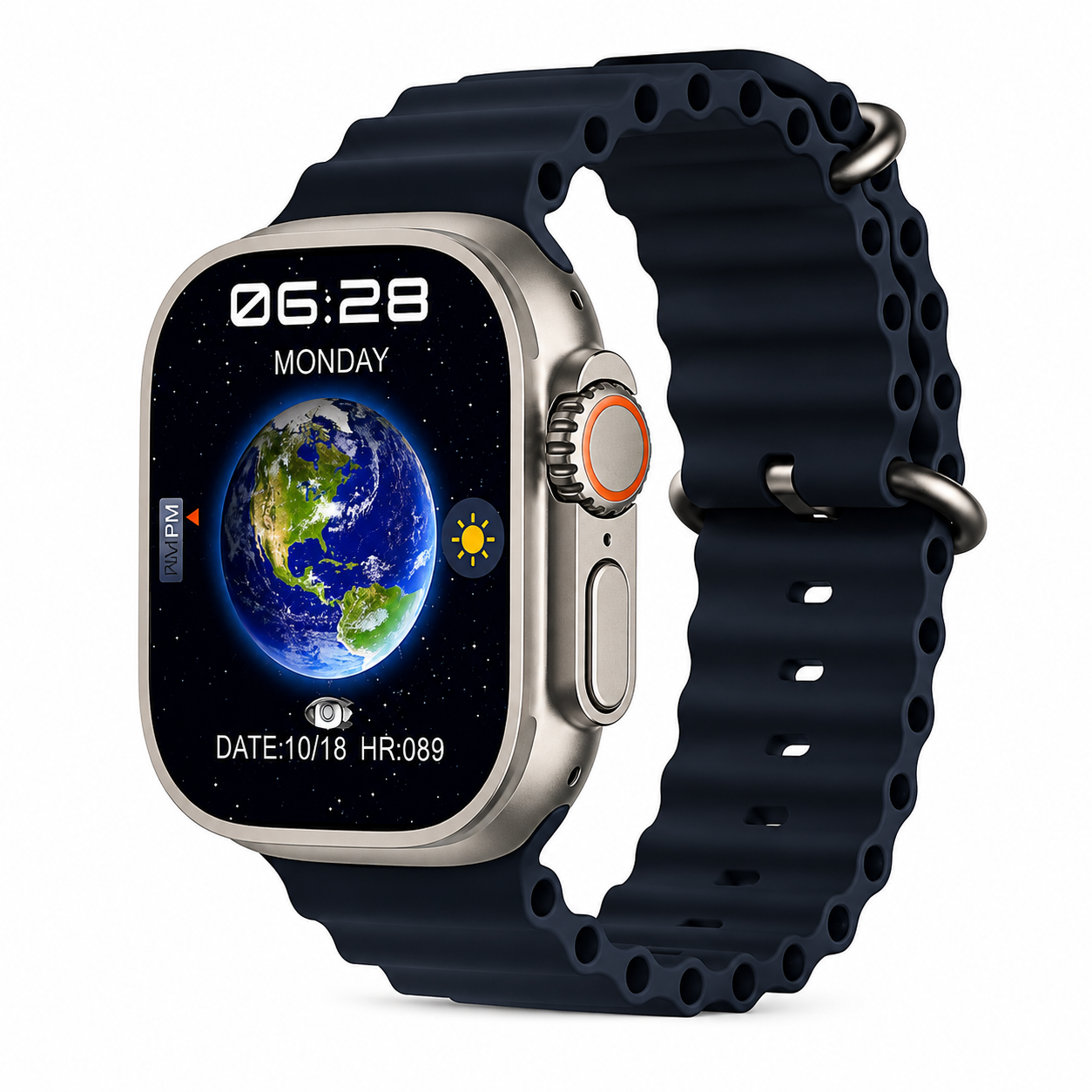 7-in-1 Smart Watch Combo | Multicolor | Lightweight ABS | Wireless Earbuds, Charger & Accessories Included